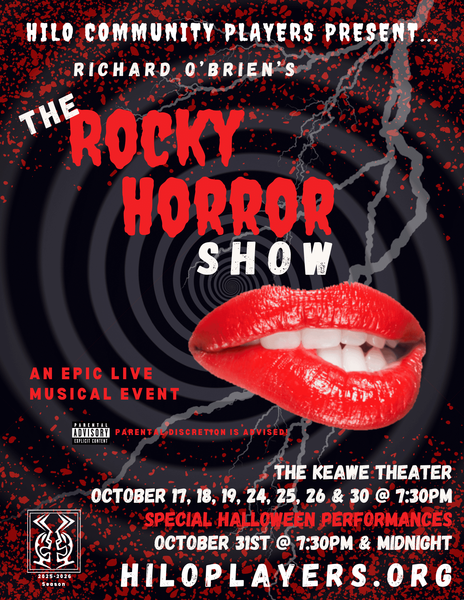 Rocky Horror 2025 Poster ( 8.5x11 in) (1)