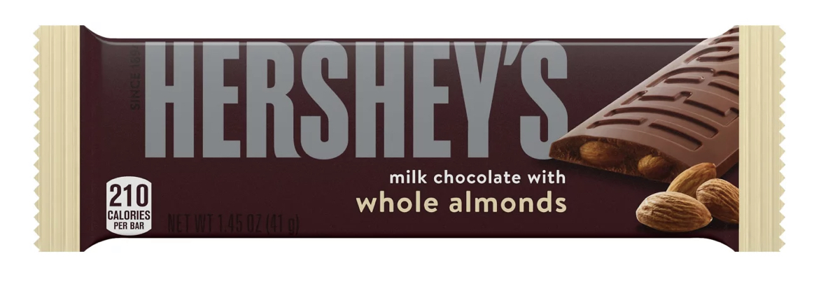Hershey's Milk Chocolate Bar With Almonds - Hilo Community Players