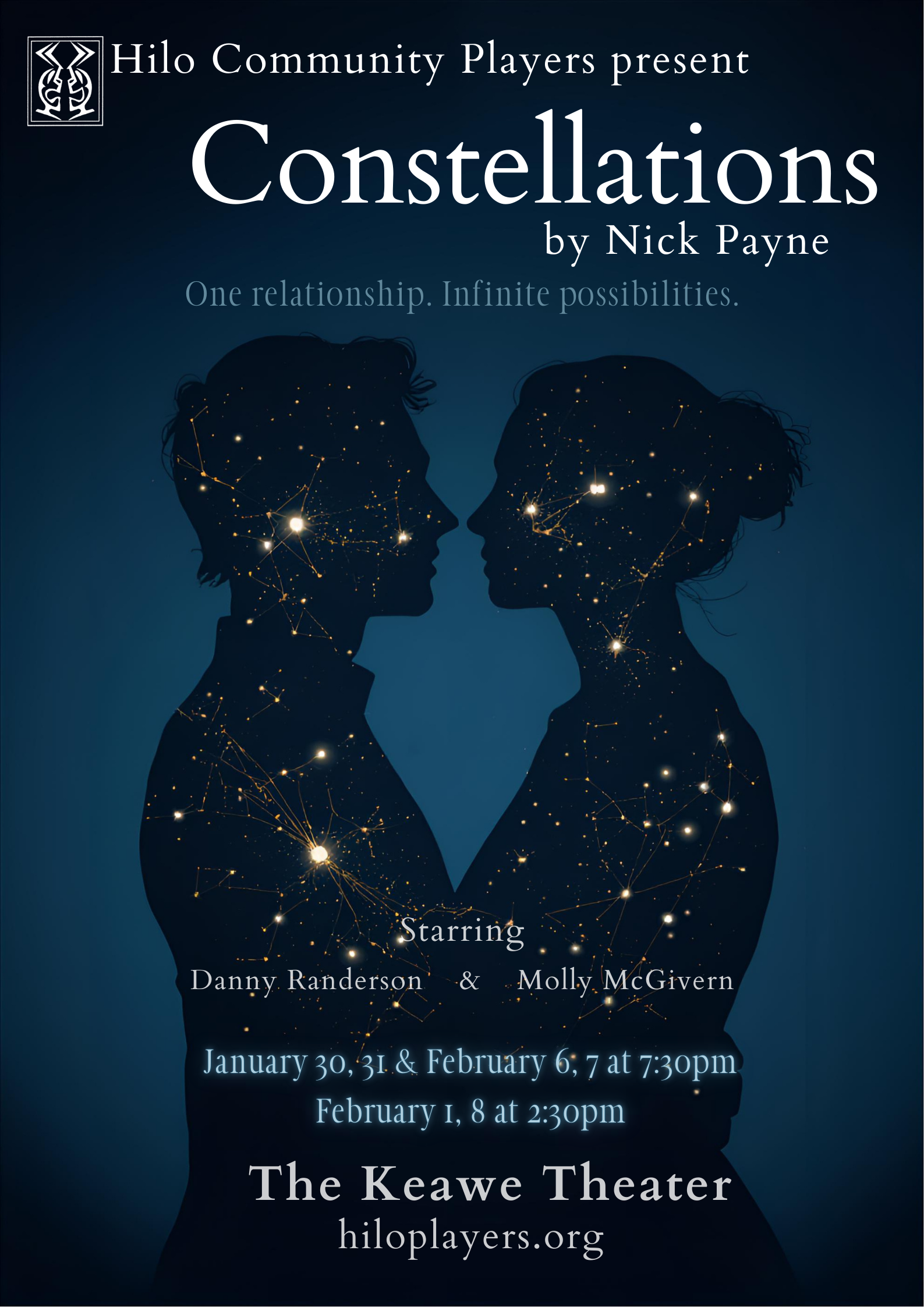 Constellations Silhouettes Poster FUEGO Dec 13
