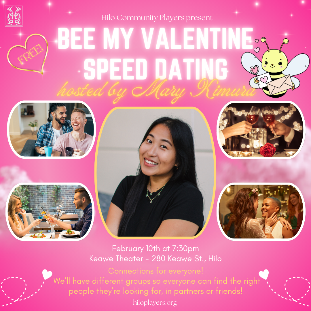 Bee My Valentine Speed Dating FUEGO Dec 13