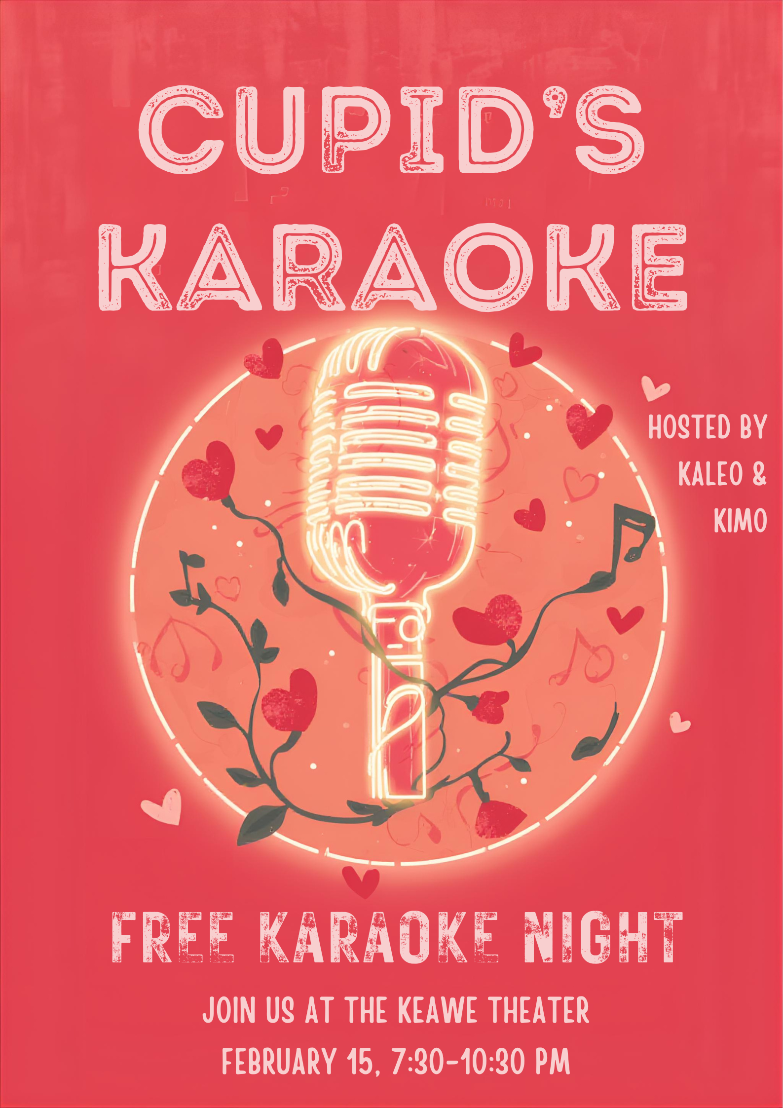 Cupids Karaoke FUEGO Dec 13